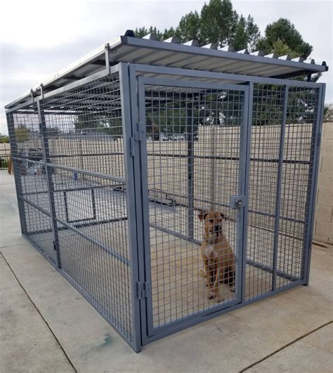 metal dog enclosure|galvanized steel dog pens.